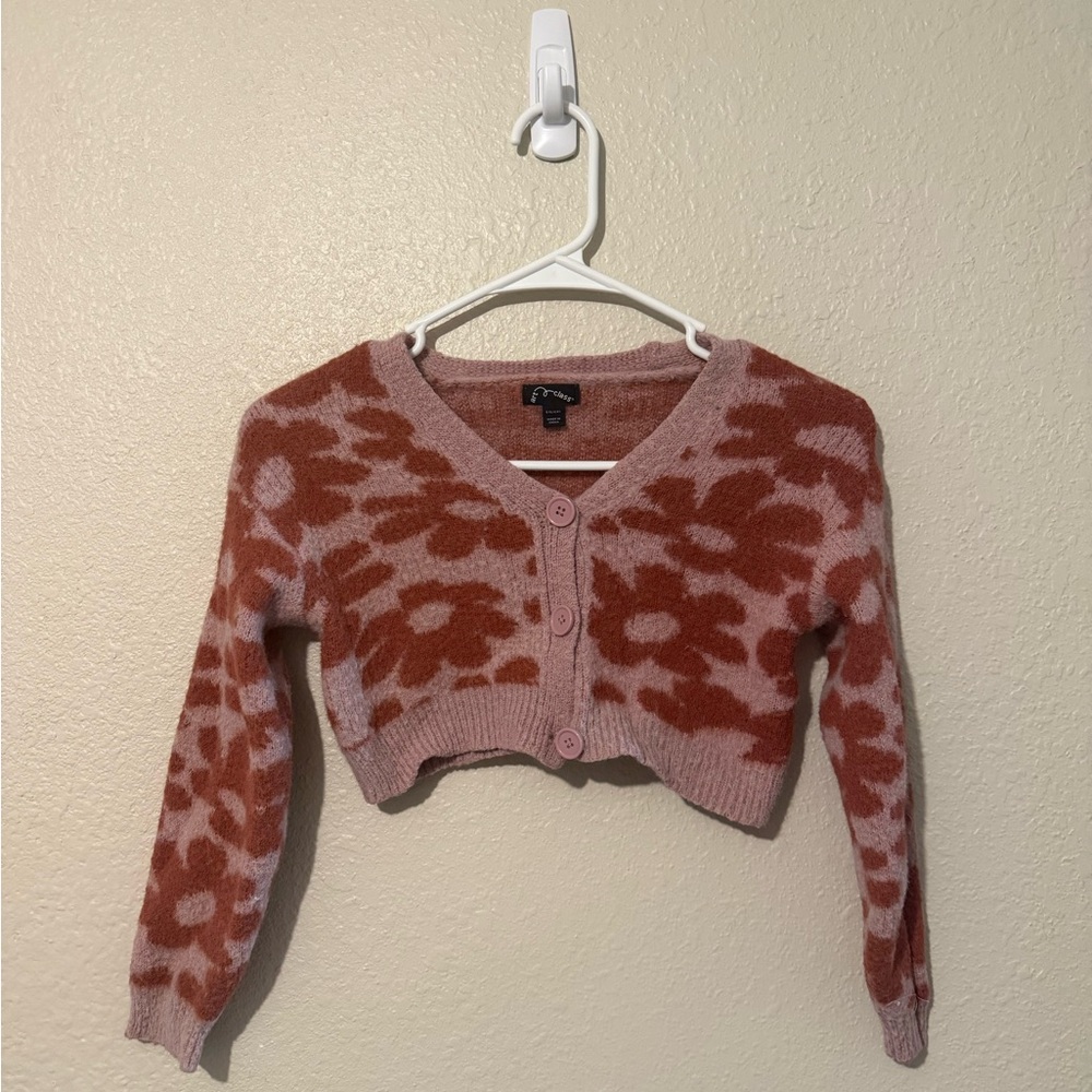 Girls Sweater Cardigan